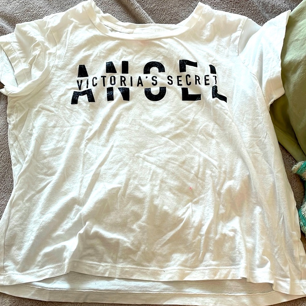 White tee shirt from Victoria’s Secret